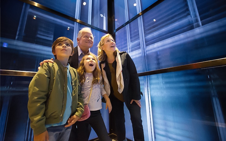 One World Observatory Elevator Experience | SkyPod
