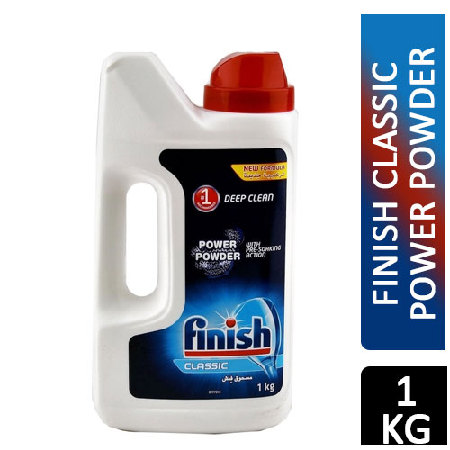 Finish Dishwasher Detergent Powder Classic 1kg EXP 17/08/2021 | Online  Pound Store