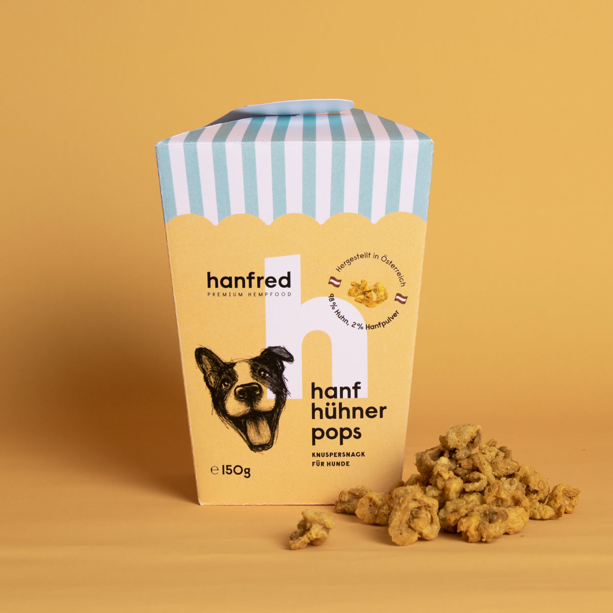 Tierfutter mit Hanf - Hanfred Premium Hempfood