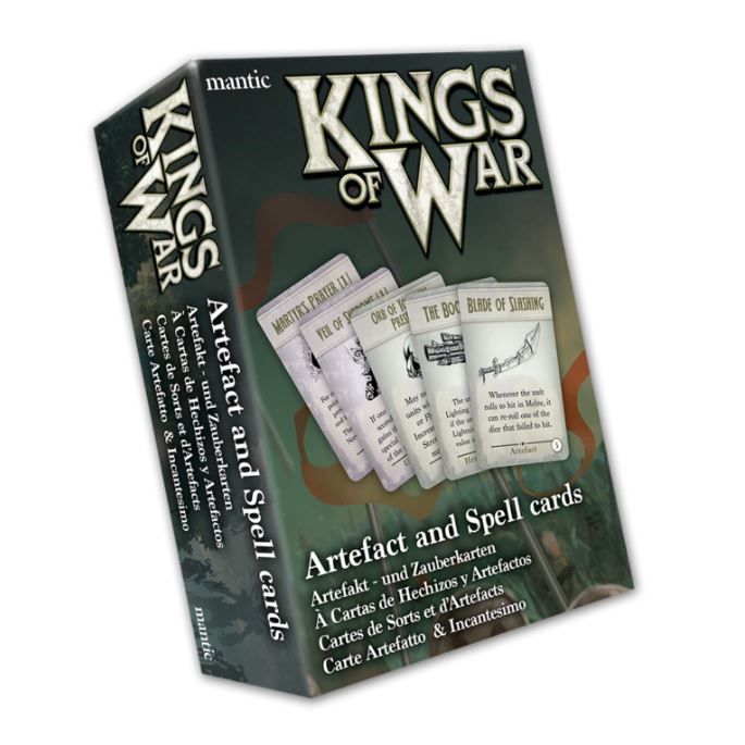 KoW Artefakt- und Zauberkarten (Englisch) | minyarts.eu