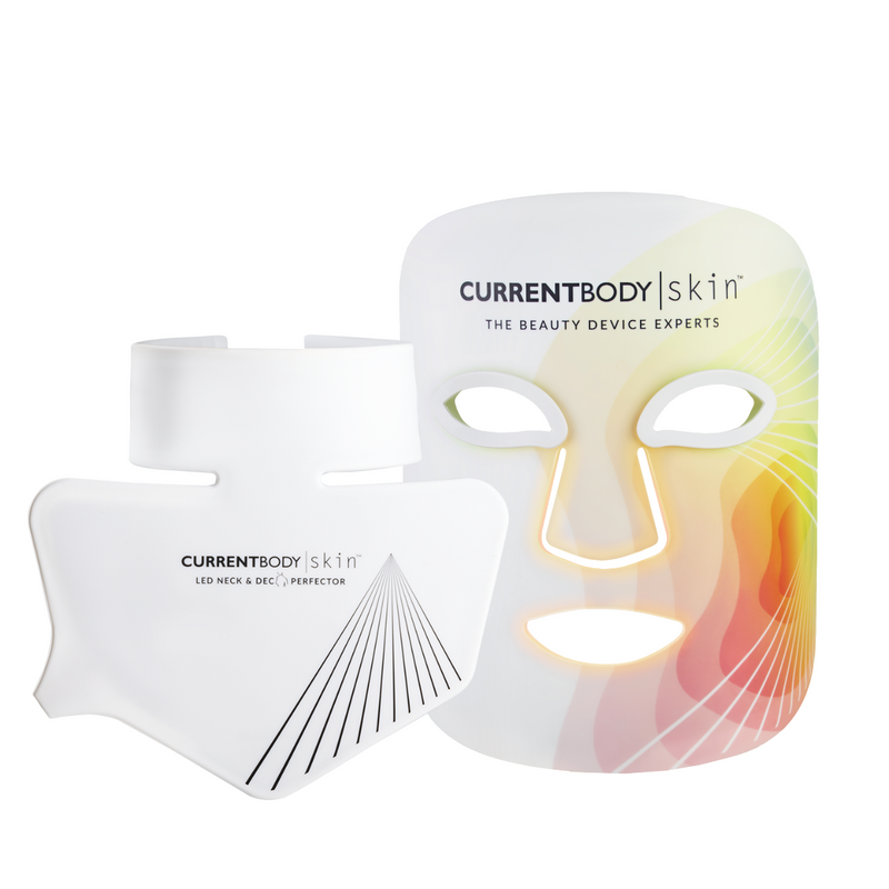 Kit visage et cou CurrentBody Skin LED 4 en 1 |  Corps Actuel FR