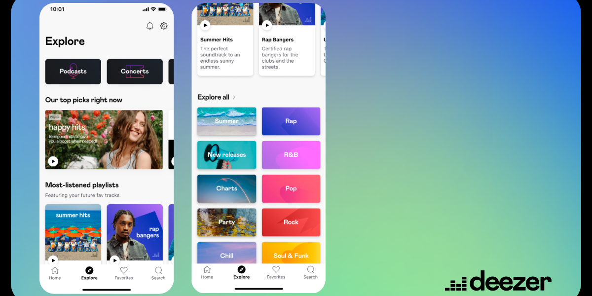 Experience music your way with Deezer's new Home and Explore tabs - Deezer  Newsroom
