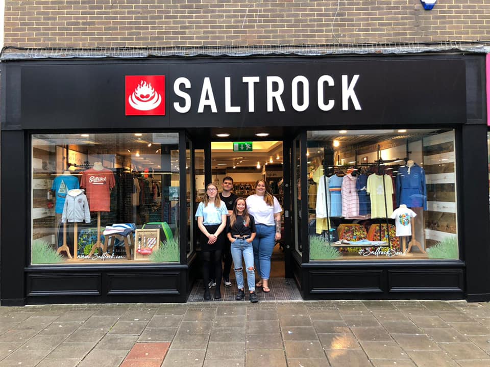 Saltrock Surfwear - Worthing Town Centre Initiative