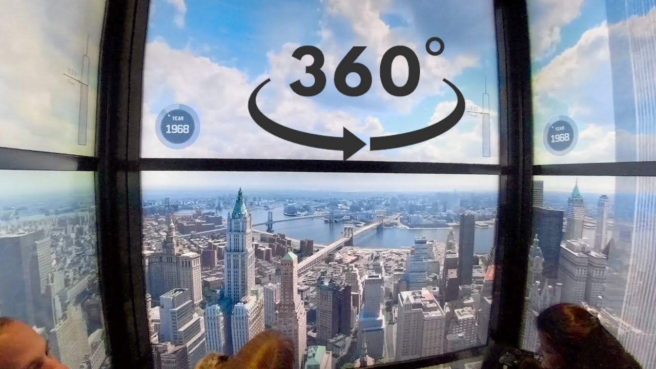 Spectacular Elevator One World Trade Center Observatory | NYC | 360/VR 4K - YouTube